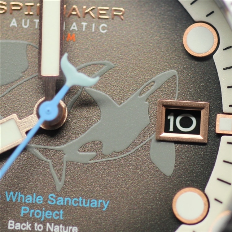 SPINNAKER】オルカがデザインされた特別な1本。TiCTAC先行販売SP-5128