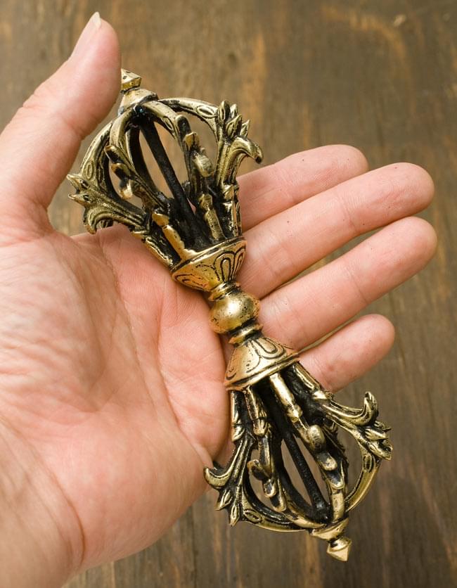 ドルジェ（ヴァジュラ・金剛杵）[約16cm] の通販[送料無料] - TIRAKITA.COM