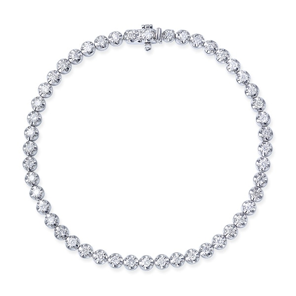 プラチナダイヤモンドブレスレット(RBL409)|TSUTSUMI（ジュエリー