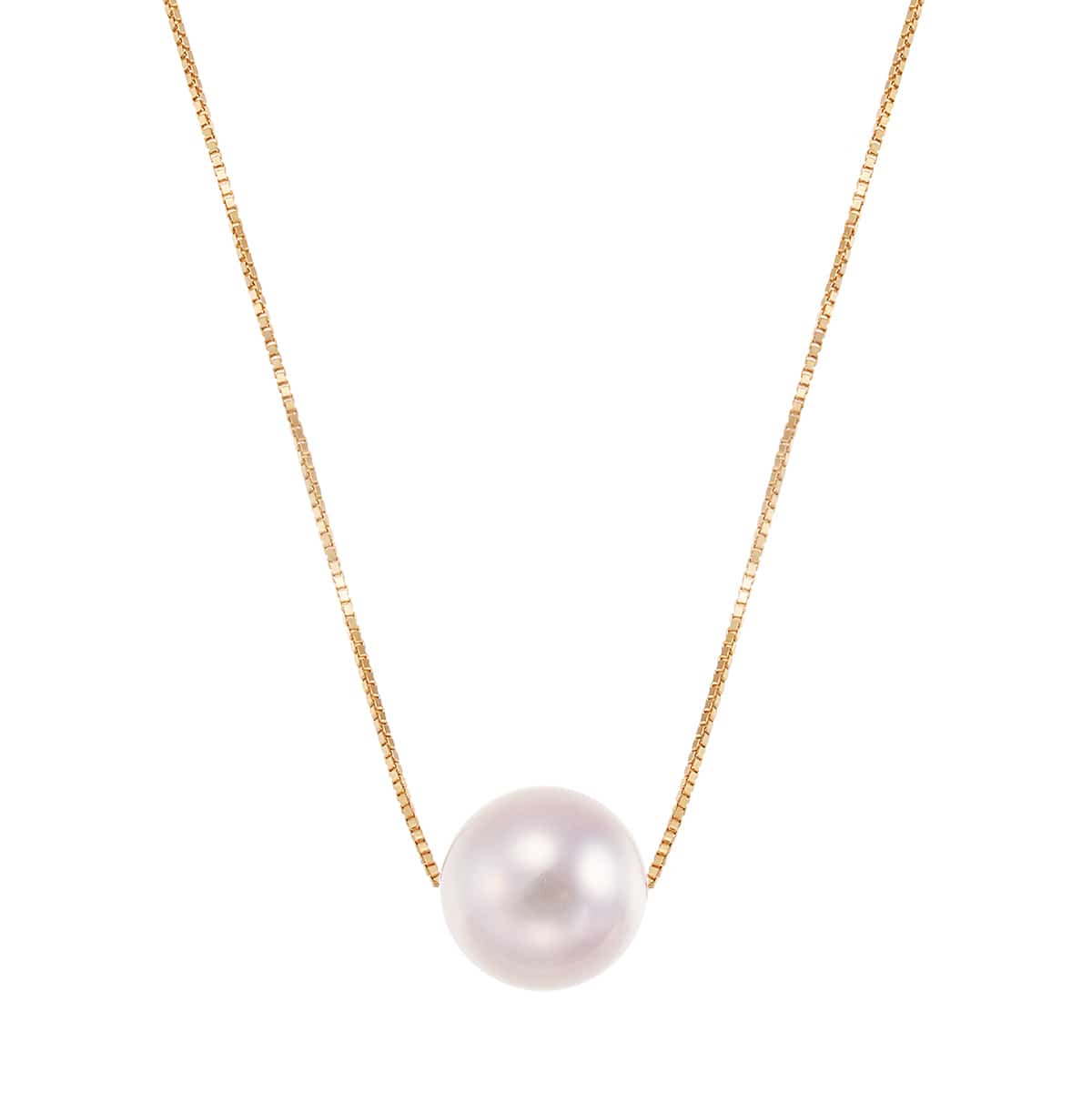 K18イエローゴールドアコヤ真珠ネックレス（7mm）(RPN016-001