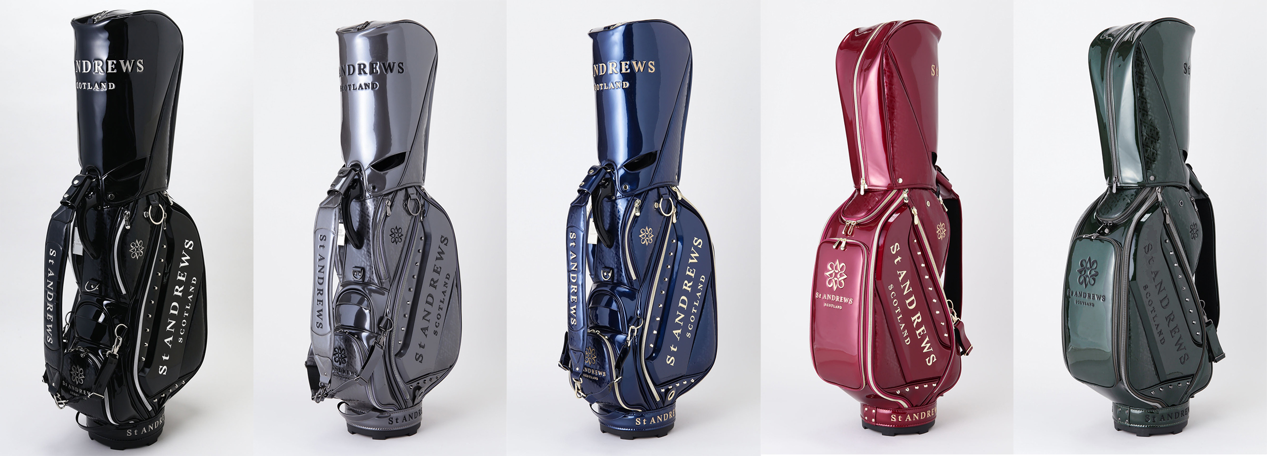 St. Andrews ゴルフバッグ St ANDREWS - エナメル キャディバッグ 8.5