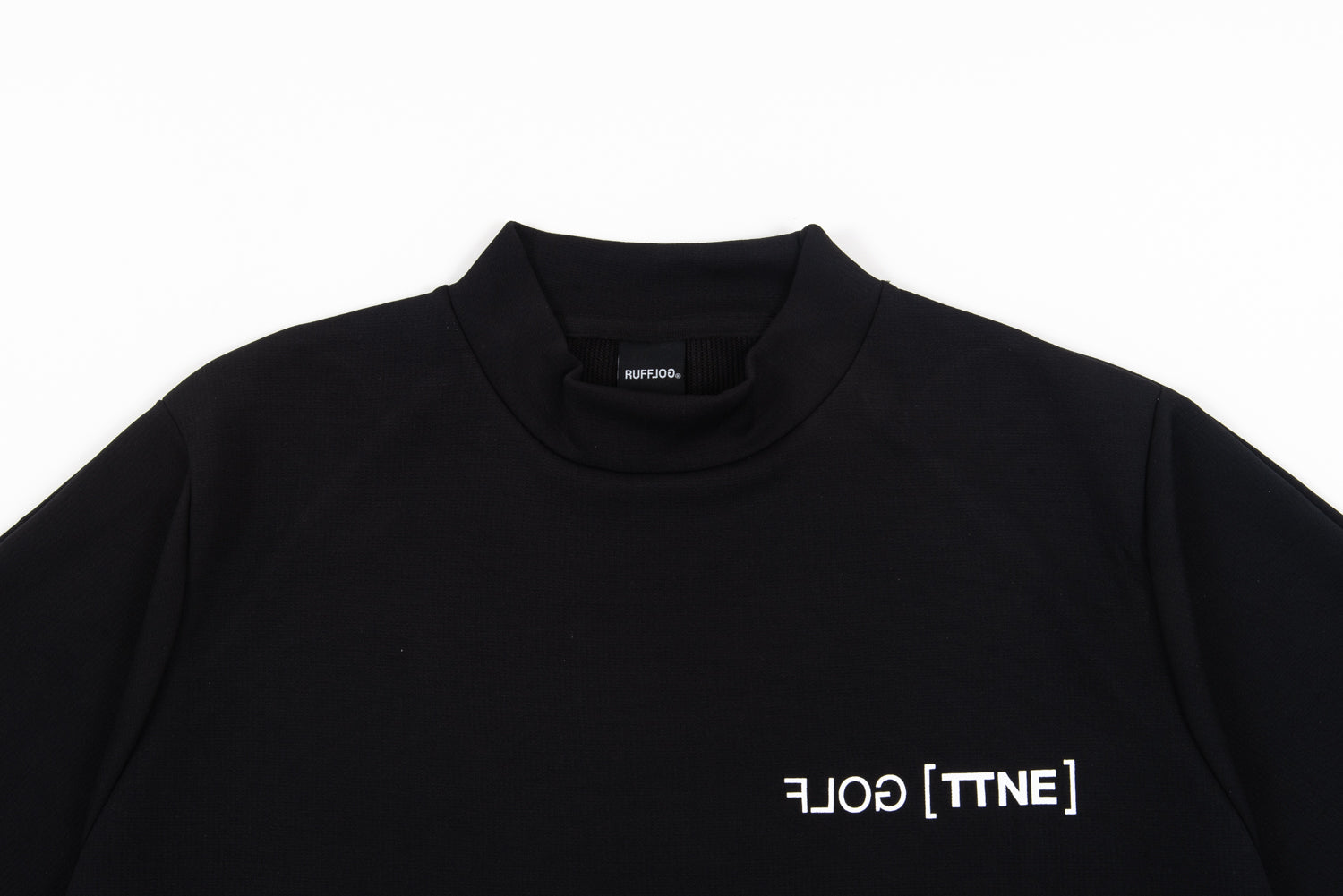 RUFFLOG × TTNE Cool Breath Mockneck - Black / White – SHOP [TTNE]