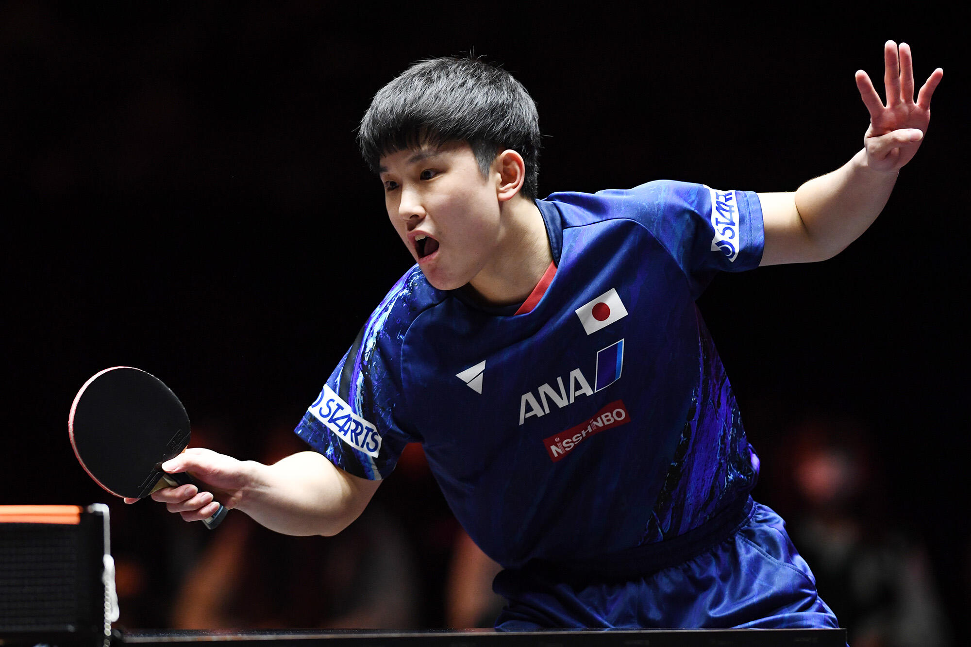 張本智和 過去5勝4敗の韓国のエースにリベンジ！日本勢唯一の4強入り