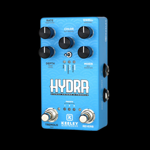 Keeley Hydra Stereo Reverb Tremolo Guitar Effect Pedal — Truetone