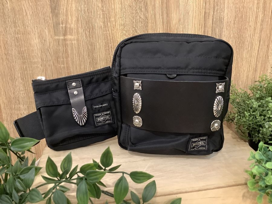 TOGA × PORTER BELT BAG 黒色 TOGA×PORTER ベルトバック ウエスト