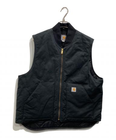 中古・古着通販】CarHartt (カーハート) ダックベスト ブラック サイズ