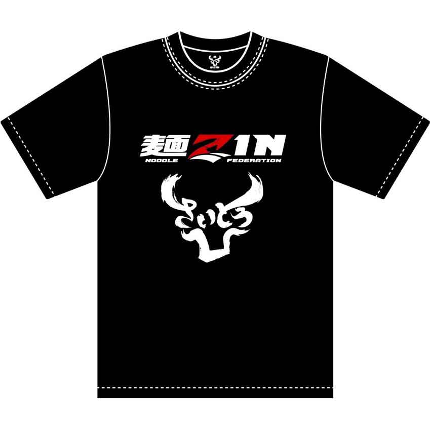 麺ZINさいとう Tシャツ（黒） VENUM - 格闘技グッズ用品＆ウェア