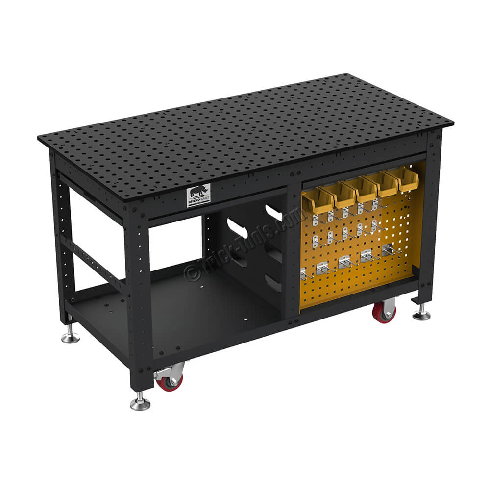 TD5-6030Q-F3, Strong Hand Rhino Cart XL Mobile Welding Table less