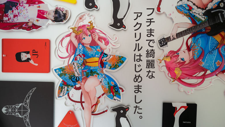 キレイな缶バッジとアクリルグッズのUCANBADGE【缶バッチとアクキー