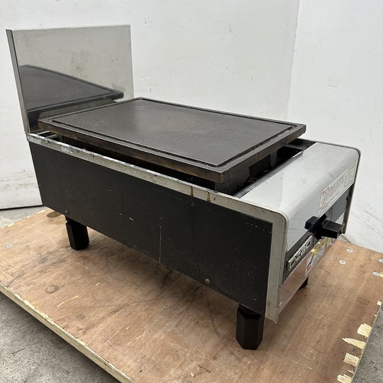 ☆EC2004 | ガスグリドル オザキ 30-60HK 都市ガス W300×D600×H495mm