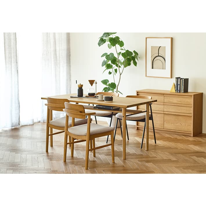 unico ウニコ ダイニングテーブル 135cm HUTTE ヒュッテ ☆特別価格