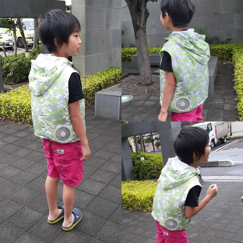 キッズにもおすすめ空調服☆ - What'sNew｜作業服・空調服など