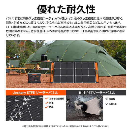 Jackery JS-100C SolarSaga 100 ソーラーパネル ウエダ金物【公式サイト】