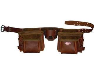 BucketBoss 88427 腰袋 10ポケ アメリカンレザ- V884275 ウエダ金物