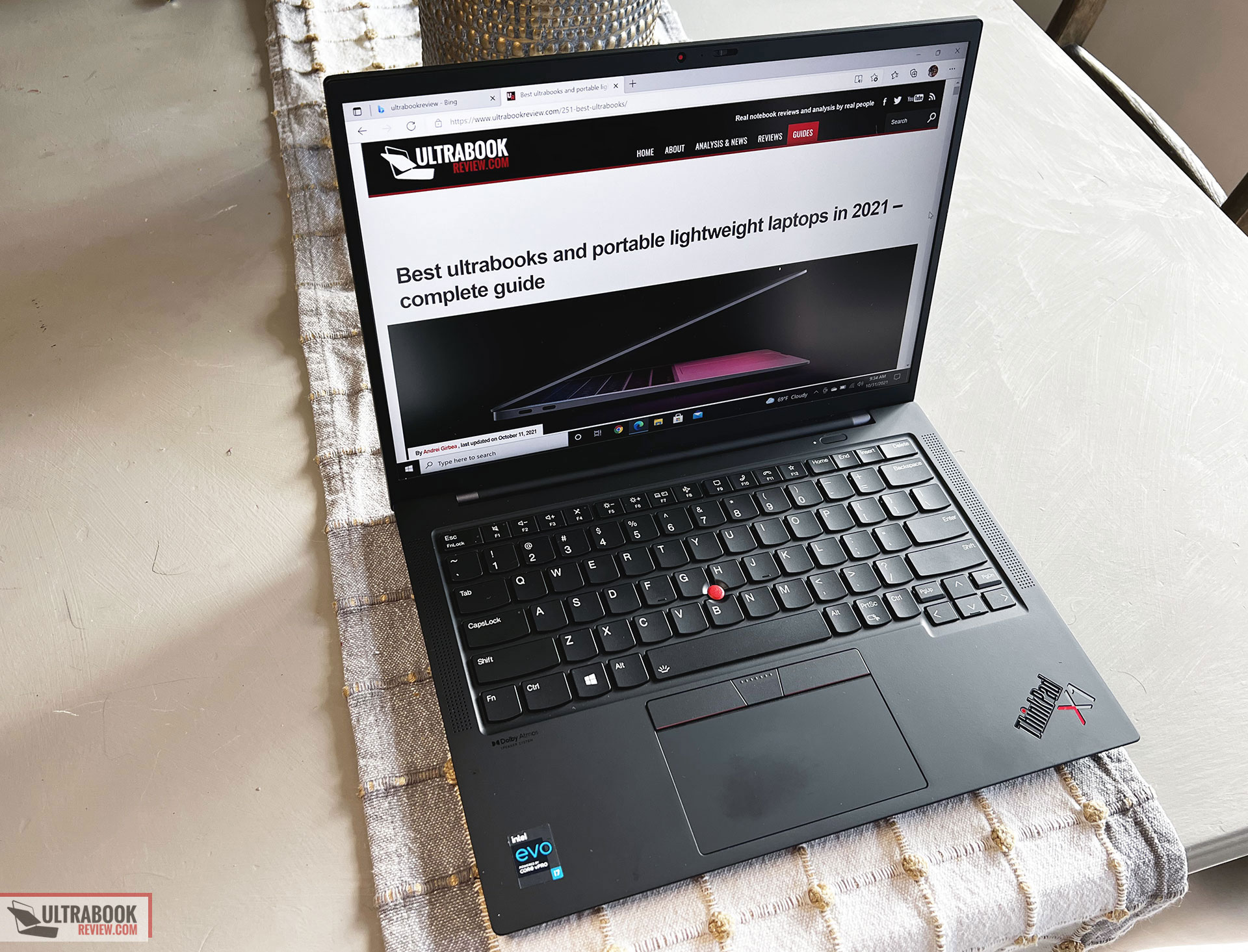Lenovo ThinkPad X1 Carbon review (gen 9 - Core i7, 16:10 display)