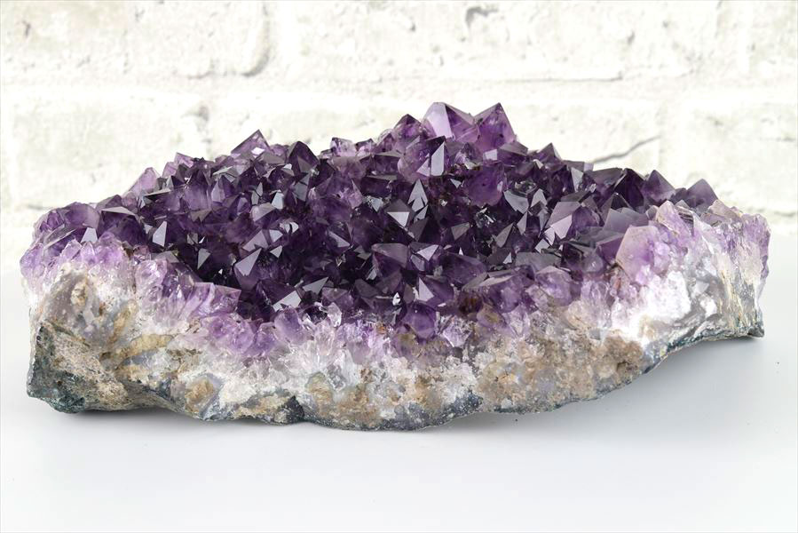 特大サイズ アメジストクラスター 原石｜紫水晶｜アップストーン