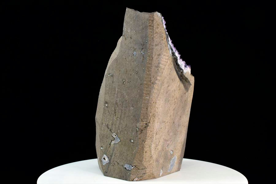 ウルグアイ産 アメジスト クラスター原石（カットベース・スタンド