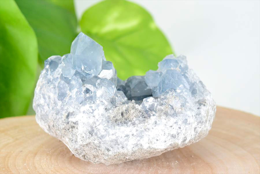 マダガスカル産 セレスタイト クラスター 原石｜天青石｜浄化