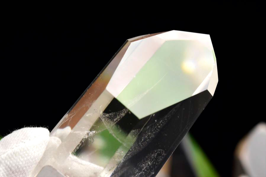 天然水晶 ポイント 六角柱｜超透明｜ポンペウ産｜水晶｜浄化｜アップ