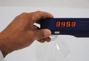 水素濃度測定器UPX4の測定値の証明試験