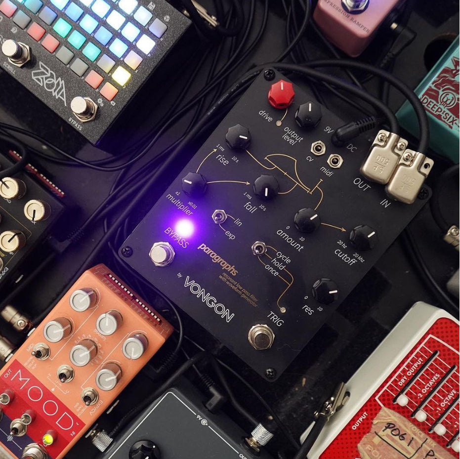 VONGON Paragraphs フィルターエフェクター PARAGRAPHS – Vongon