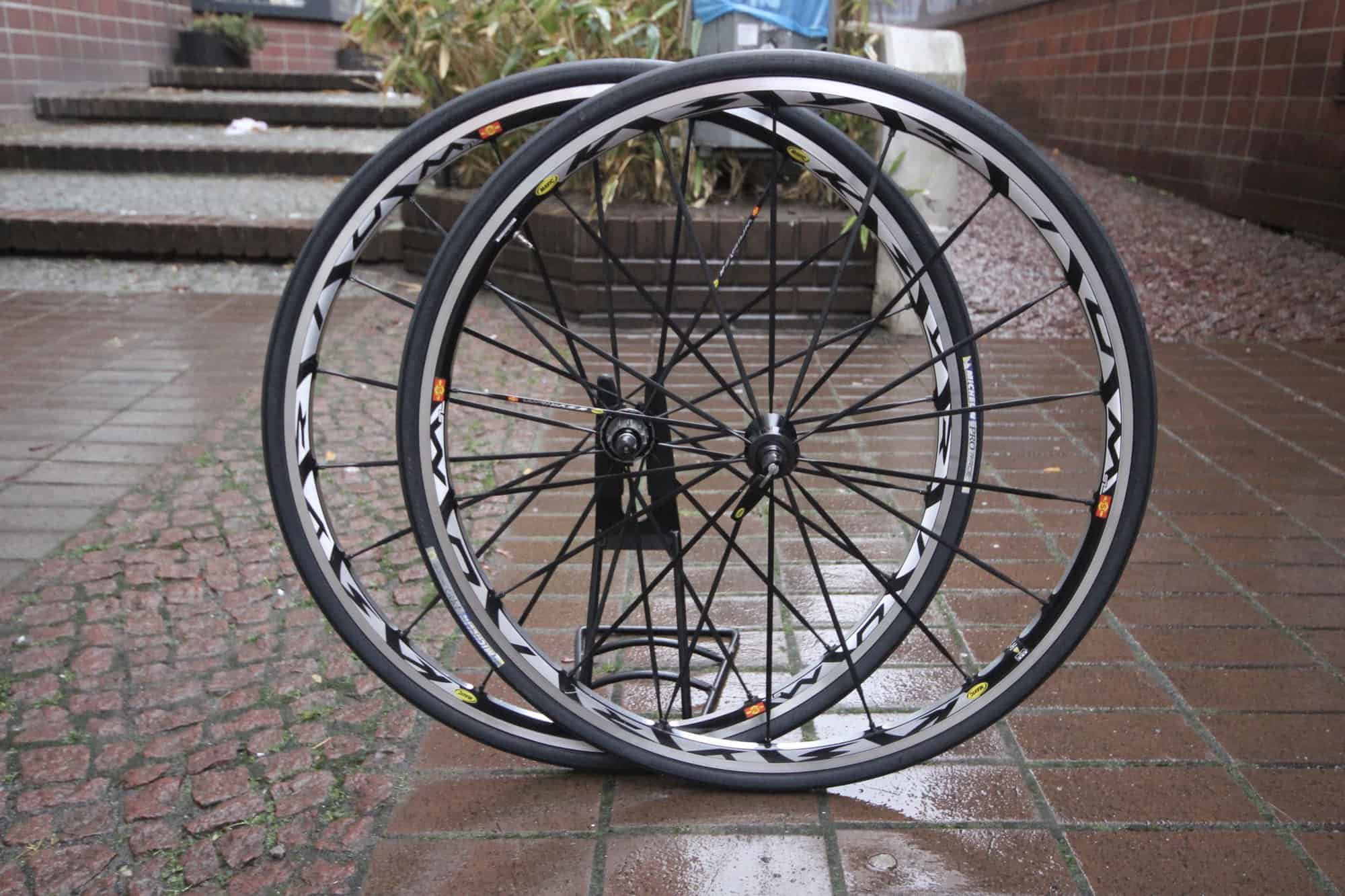 Mavic Ksyrium SL SSC Wheel Set / 700C / Black - velowizard.com