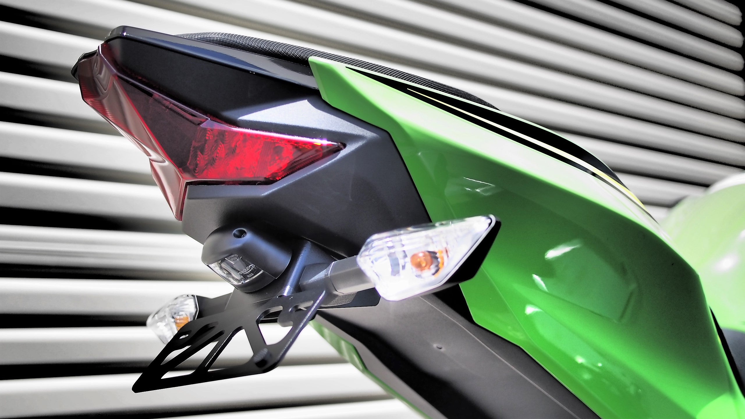 Ninja 500 fender eliminator-Ninja 500/Z500 2024+ Ninja 400 2018