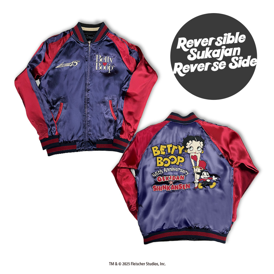 ベティーちゃん×新感線45周年｜スペシャルリバーシブルスカジャン登場