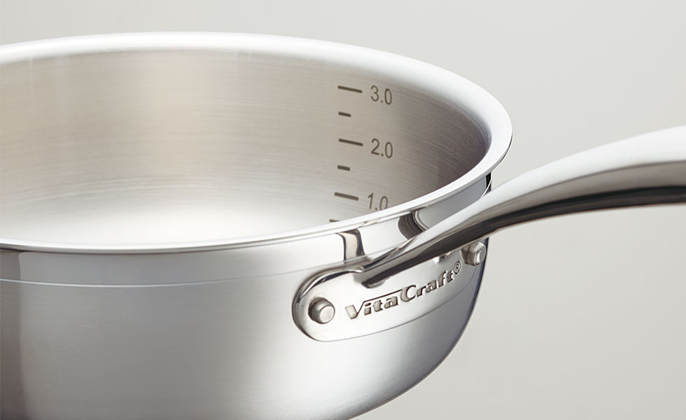 プロ ソテーパン 20.0cm(2.1L) | ビタクラフトオンラインショップ