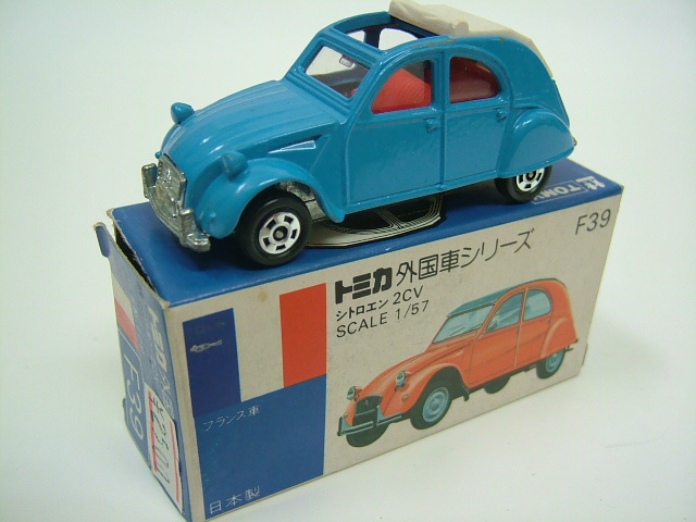 青箱トミカ F39 シトロエン 2CV ビクトリー｜子どもから大人まで