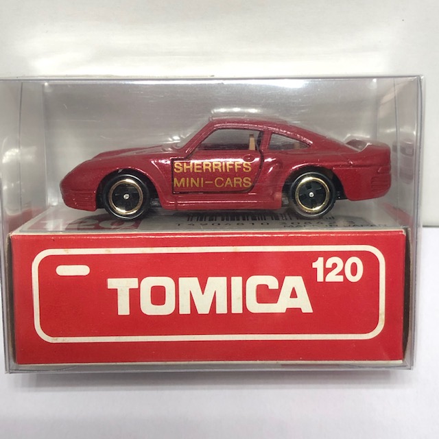 シェリフ特注 トミカ ポルシェ 959 レッド 120-1-7 ビクトリー｜子ども