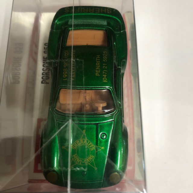 シェリフ特注 トミカ ポルシェ 959 メタリックグリーン 120-1-3