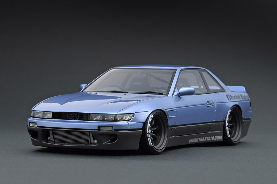 イグニッションモデル 日産 シルビア ロケットバニー S13 V1 パープル