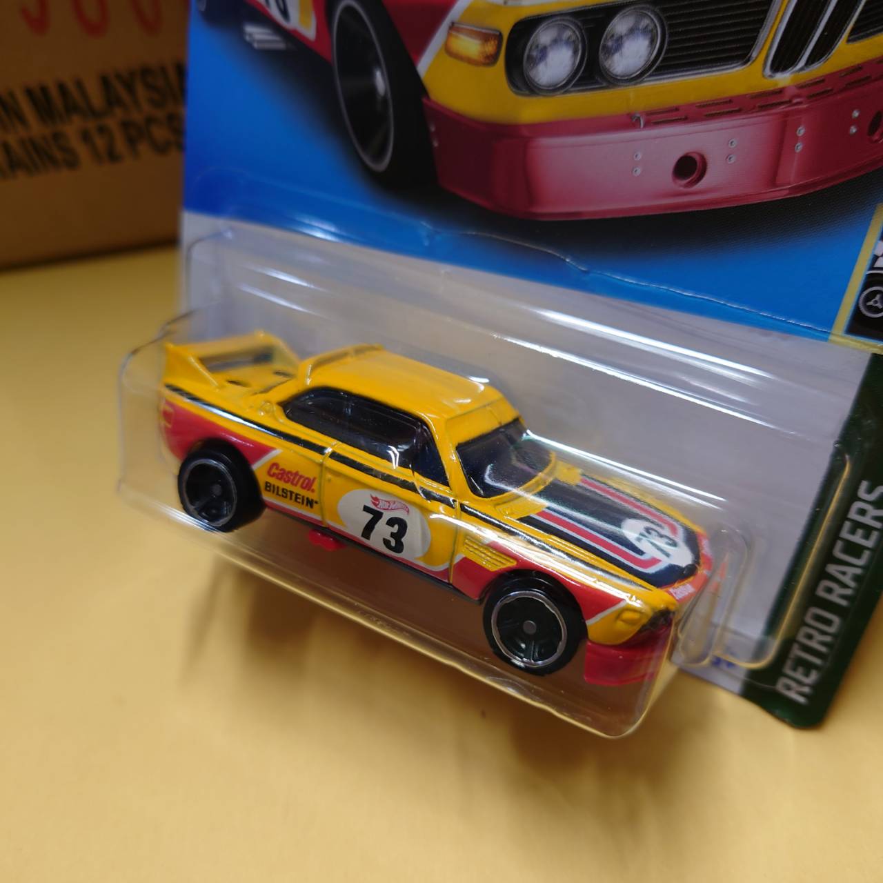 ホットウィール ベーシック '73 BMW 3.0 CSL レースカー ビクトリー