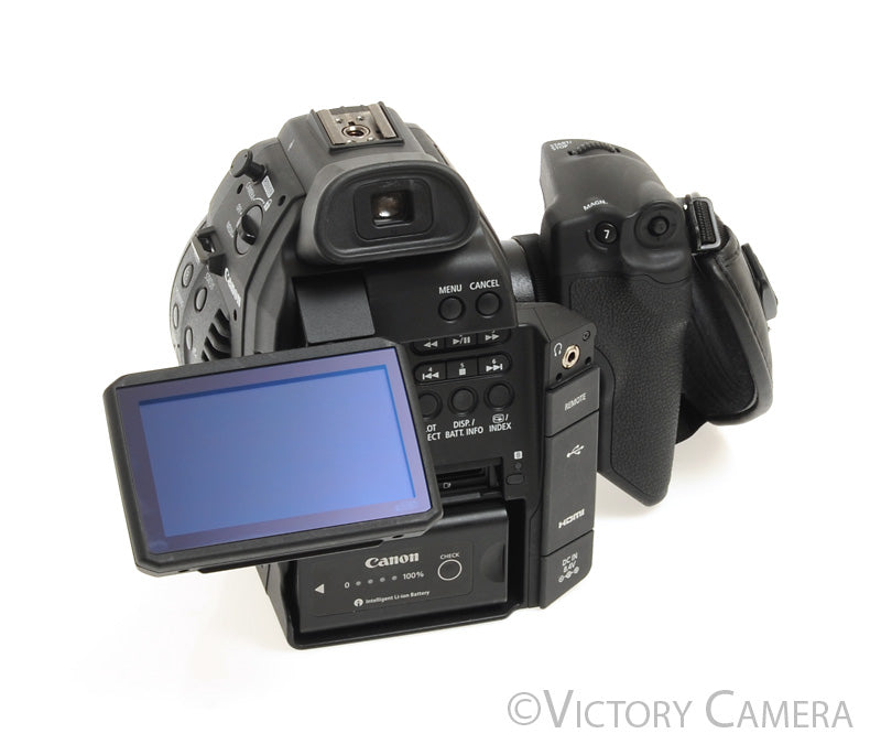 Canon EOS C100 Cinema EF Mount Camera Body w/ Battery & Charger [EXC+]