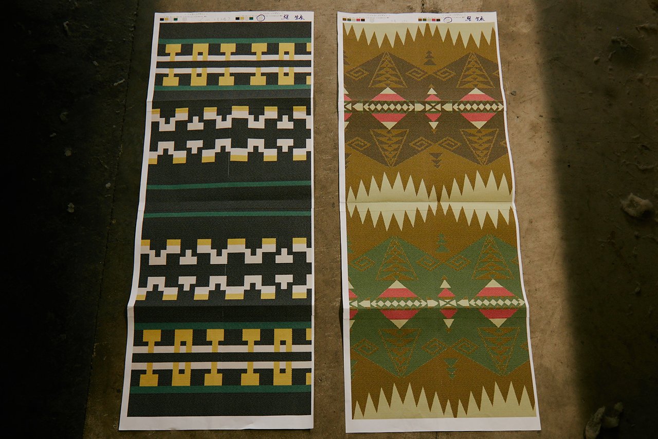 Jacquard Woven Blanket / ジャカード織りブランケット | Dissertation