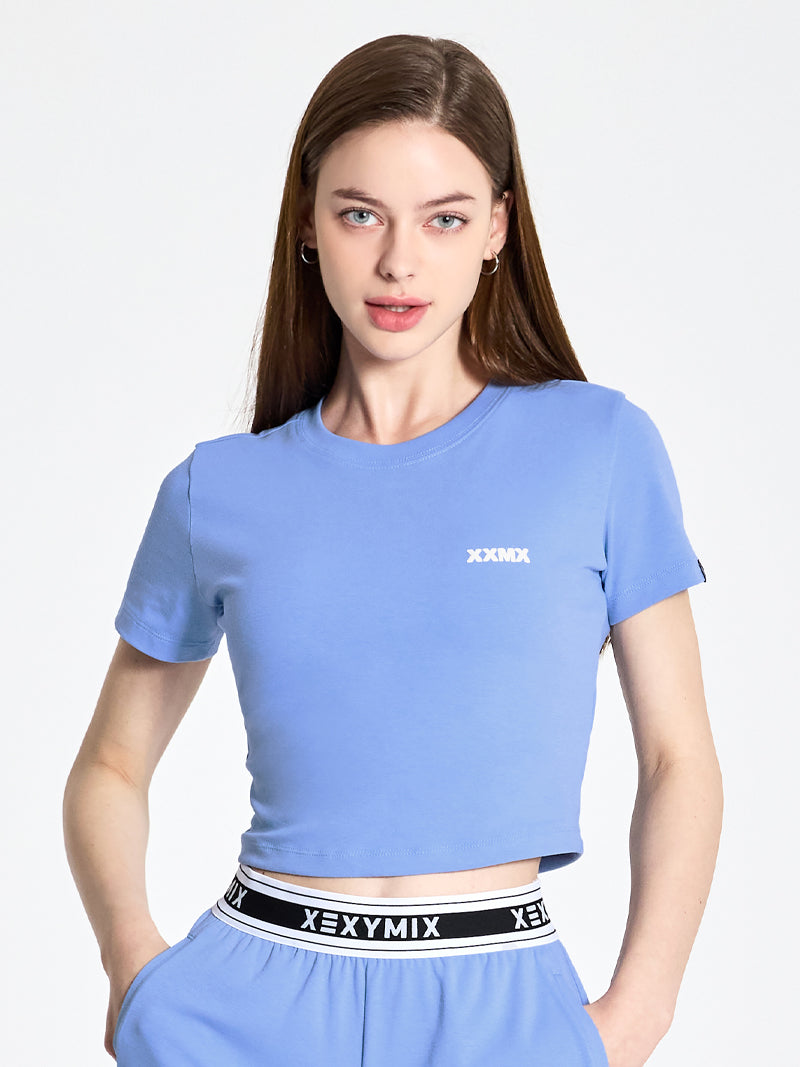 XWFST10H2 デイリークロップド丈半袖 (単品)