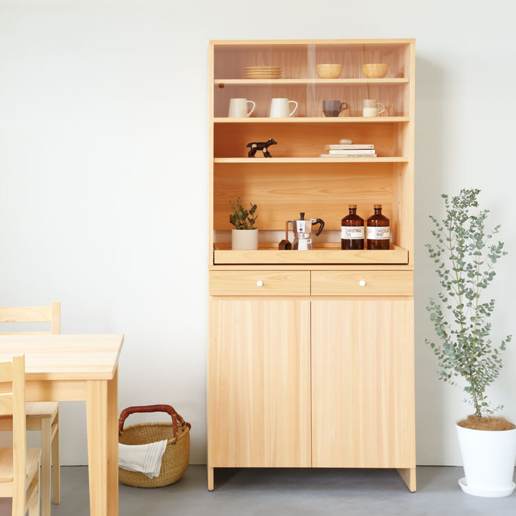 木の香りに包まれるキッチン収納｜家具とキッチン収納の専門店キシル