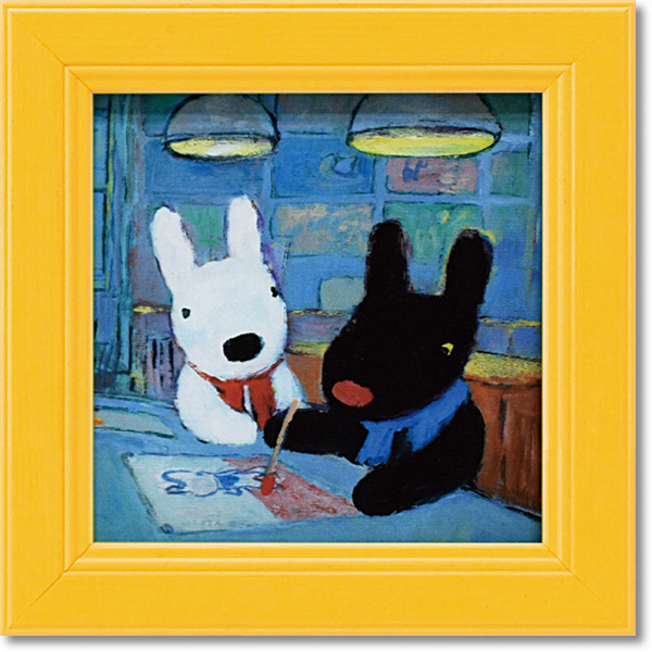 リサとガスパール ミニアートフレーム「アトリエ」 | ユーパワー