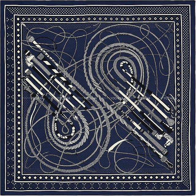 HERMES エルメス ショール カレ140 