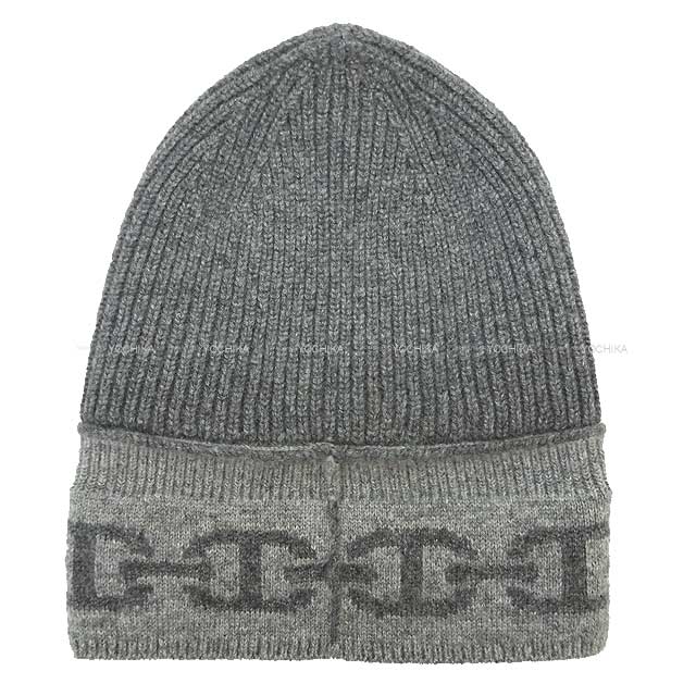 HERMES エルメス ニットキャップ ニット帽 ヘヴン ＃S シャルボン