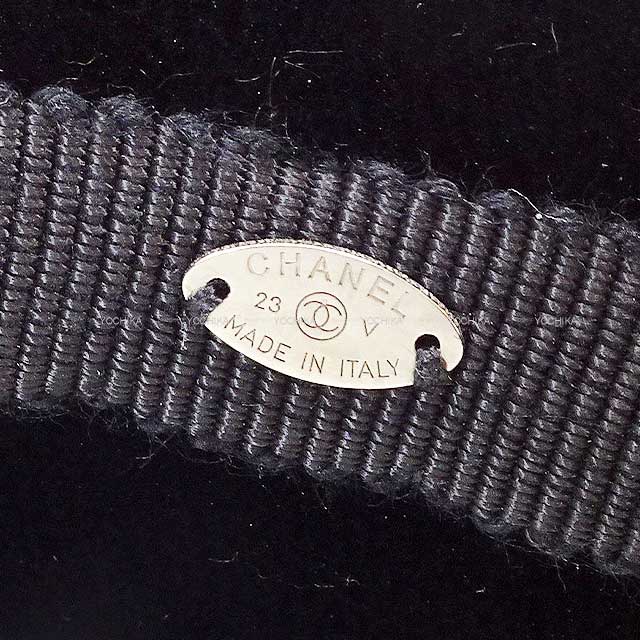 CHANEL シャネル ヘアアクセサリー レディース カチューシャ ココ