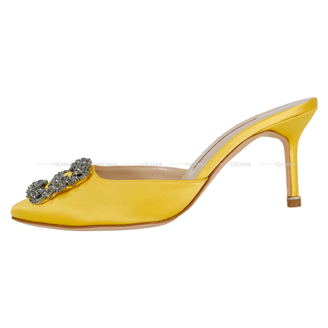 MANOLO BLAHNIK マノロブラニク サンダル ハンギシム ジュエルバックル