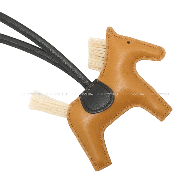 HERMES エルメス バッグチャーム ロデオ PM セサミ (セザム)/黒