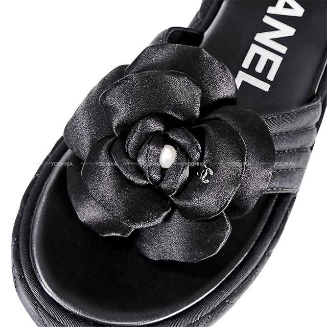 2025クルーズライン CHANEL シャネル サンダル カメリア ココマーク