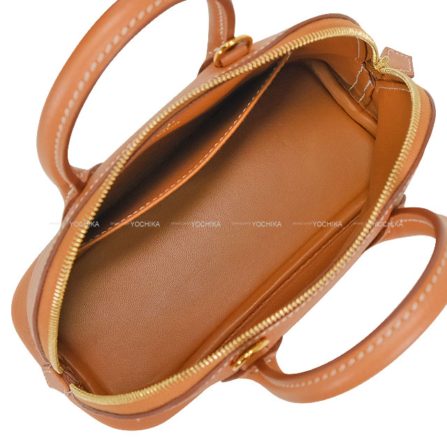HERMES エルメス ショルダーバッグ ボリード1923 20 ミニ ゴールド