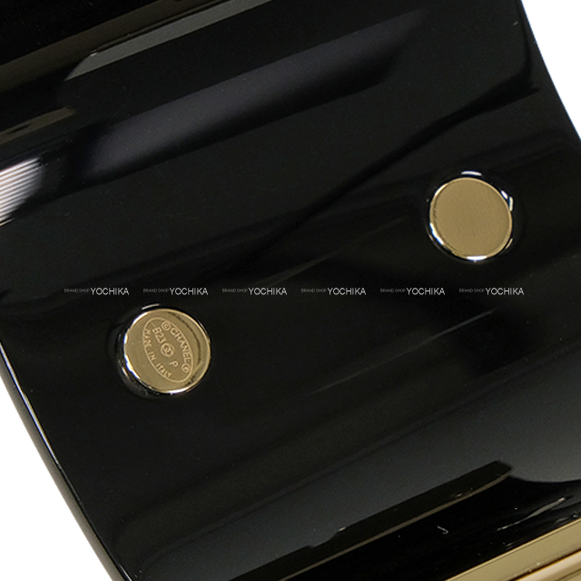 O611 CHANEL ブラック キルティング バングル O611 CHANEL ブラック