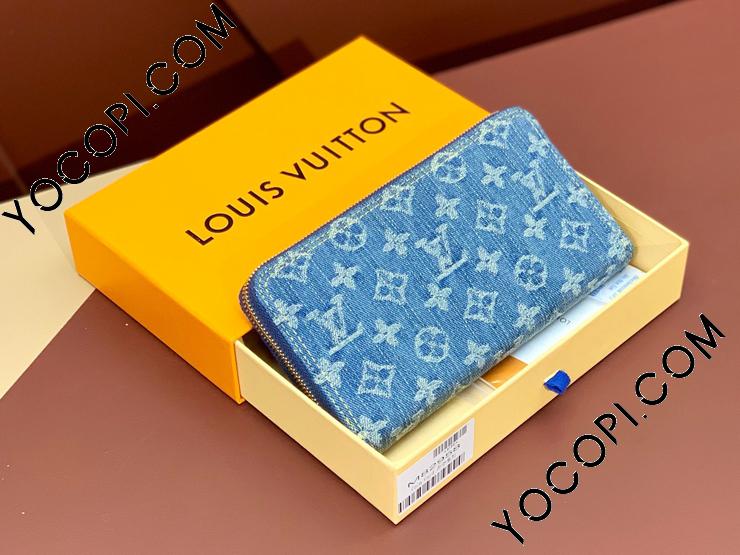 M82958】 LOUIS VUITTON ルイヴィトン モノグラム・デニム 財布