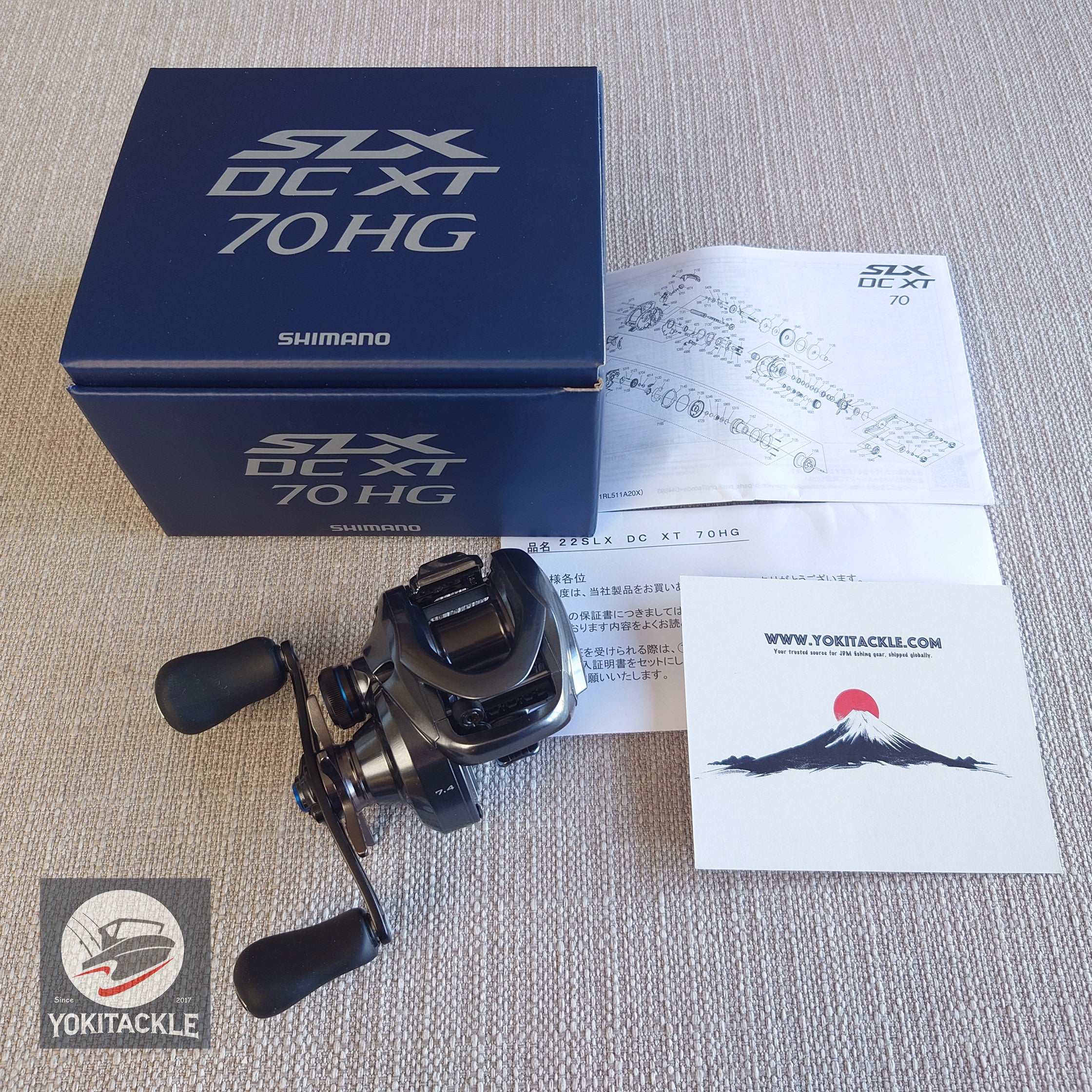 Brand New Shimano 22 SLX DC XT 70HG Baitcasting Reel – YOKI Tackle