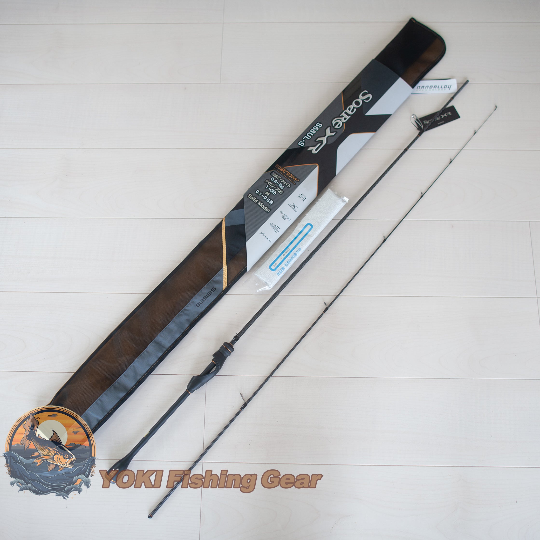 Brand New Shimano 21 SOARE XR S68UL-S Spinning Rod – YOKI Tackle